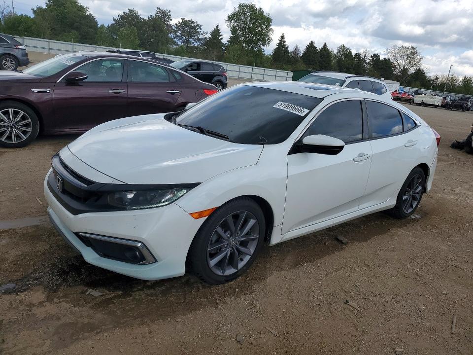 2019 HONDA CIVIC EXL - 1