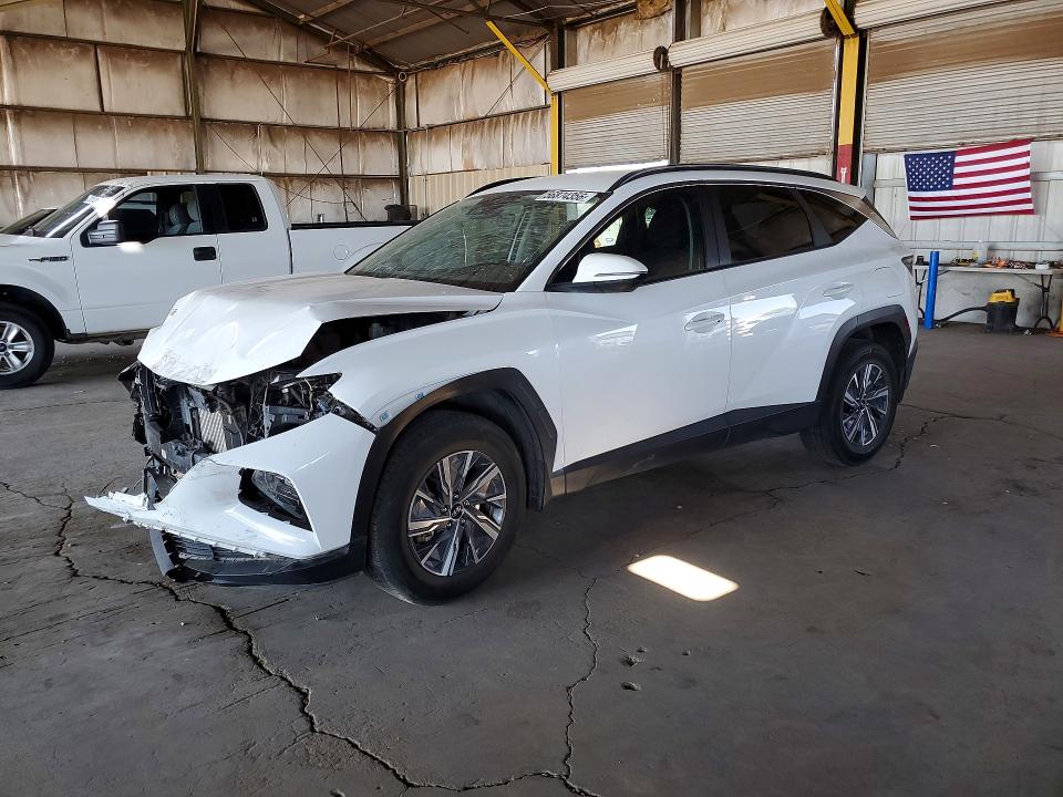 2022 HYUNDAI TUCSON BLUE - 1