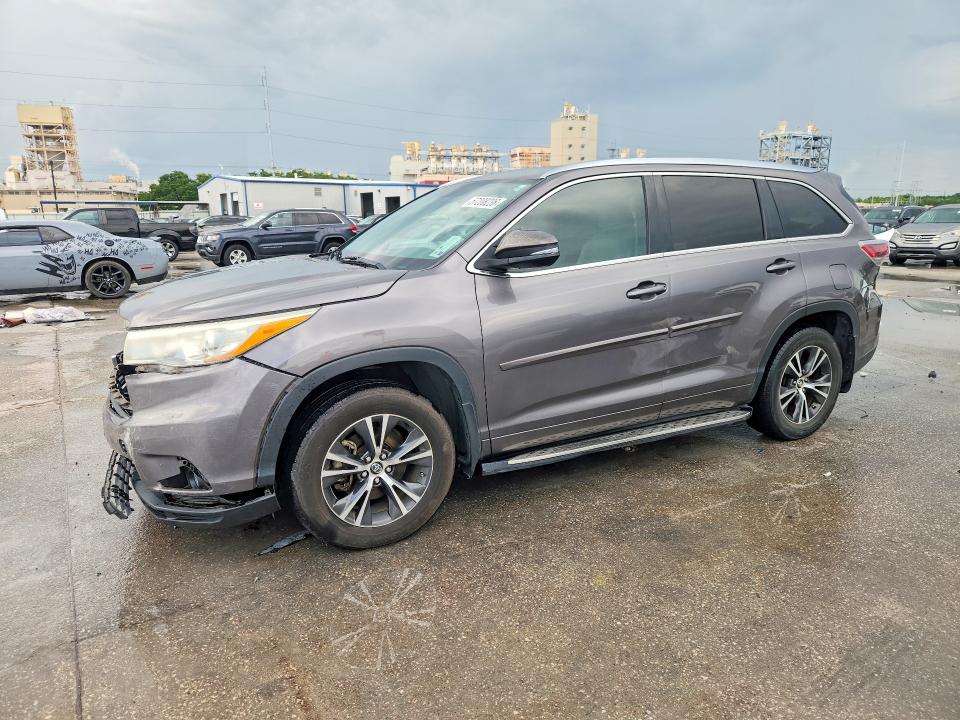 2016 TOYOTA HIGHLANDER XLE - 1
