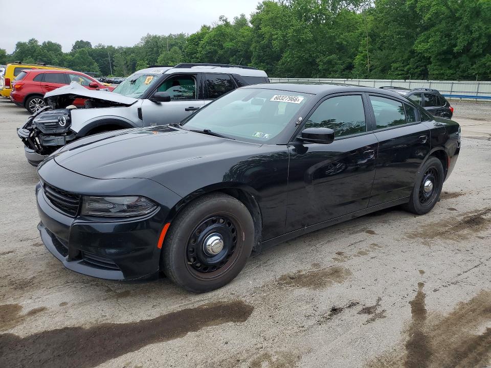 2019 DODGE CHARGER POLICE - 1