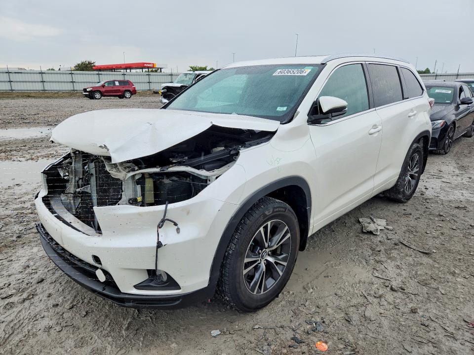 2016 TOYOTA HIGHLANDER XLE - 1