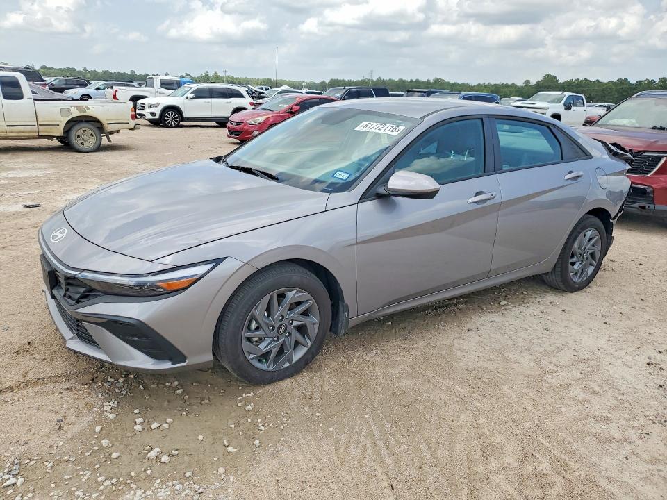 2025 HYUNDAI ELANTRA HYBRID BLUE - 1