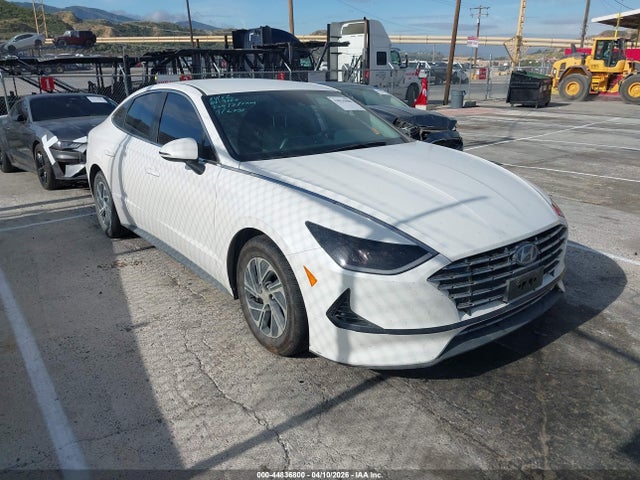 2021 HYUNDAI SONATA BLUE - 1