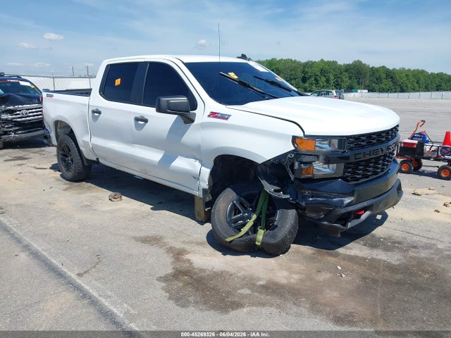 2021 CHEVROLET SILVERADO 1500 4WD SHORT BED CUSTOM TRAIL BOSS - 1