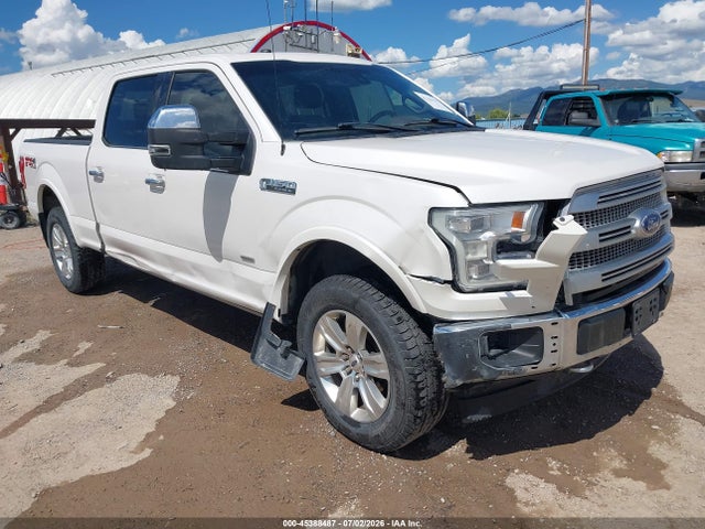 2017 FORD F-150 PLATINUM - 1