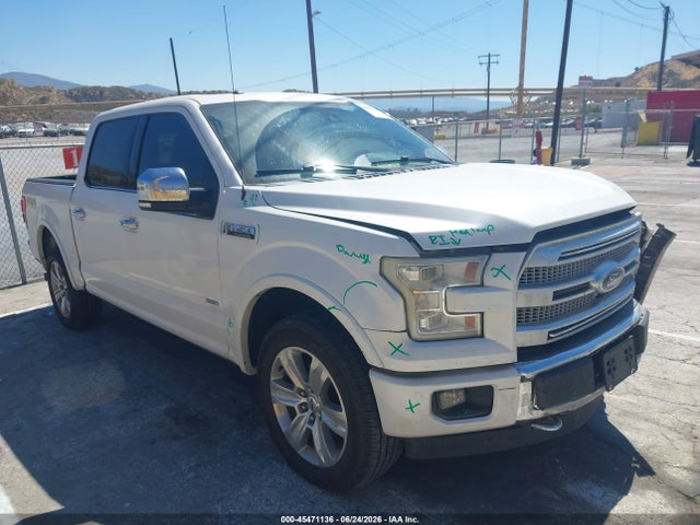 2017 FORD F-150 PLATINUM - 1