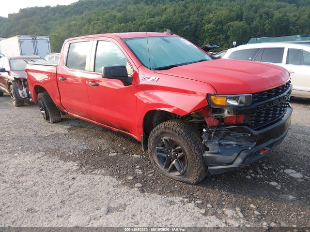 2021 CHEVROLET SILVERADO 1500 4WD SHORT BED CUSTOM TRAIL BOSS - 1