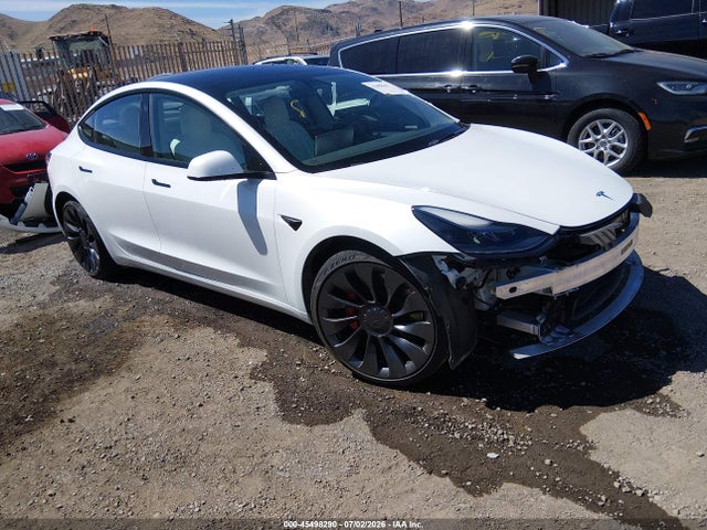 2022 TESLA MODEL 3 PERFORMANCE DUAL MOTOR ALL-WHEEL DRIVE - 1