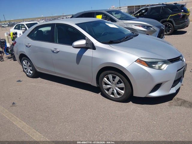 2016 TOYOTA COROLLA LE - 1