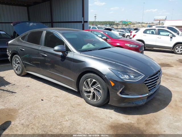2021 HYUNDAI SONATA BLUE - 1