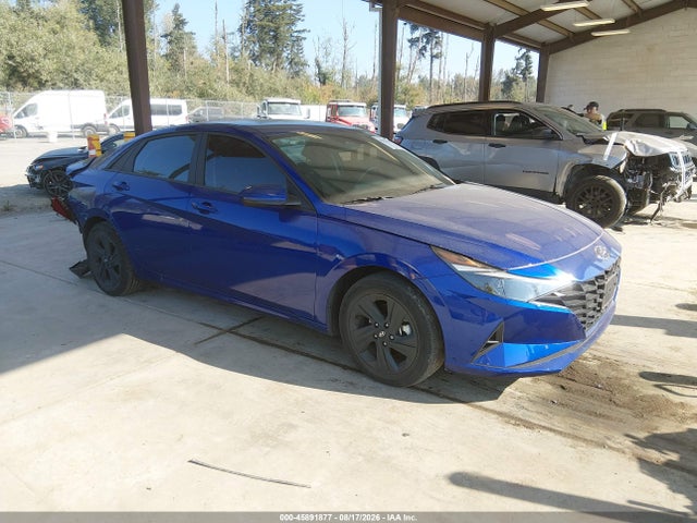 2023 HYUNDAI ELANTRA HYBRID BLUE - 1