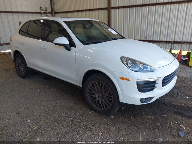 2017 PORSCHE CAYENNE PLATINUM EDITION - 1
