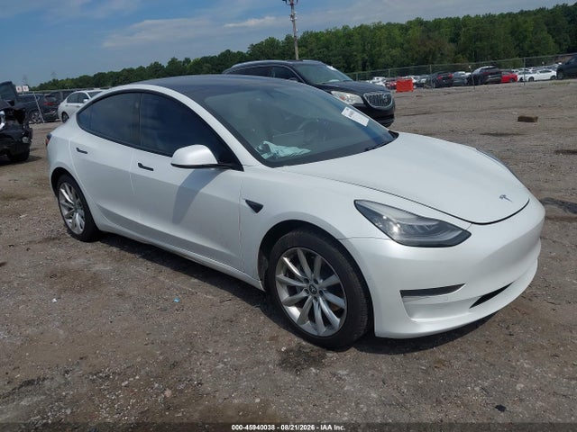 2021 TESLA MODEL 3 STANDARD RANGE PLUS REAR-WHEEL DRIVE - 1