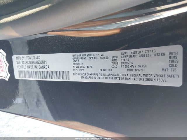 2026 CHRYSLER PACIFICA SELECT - 1