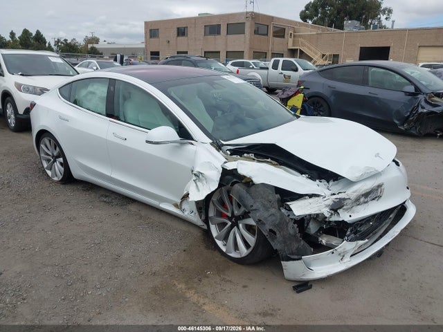 2018 TESLA MODEL 3 LONG RANGE/PERFORMANCE - 1