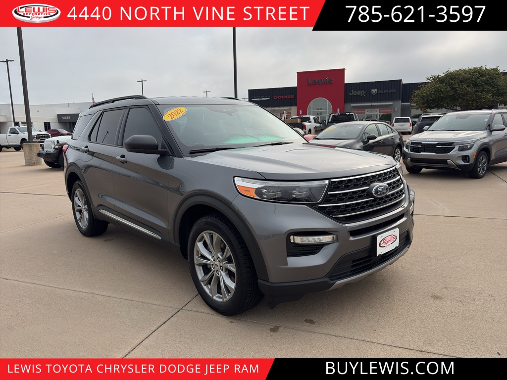 2022 FORD EXPLORER XLT - 1