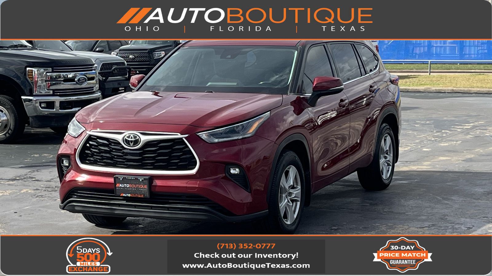 2021 TOYOTA HIGHLANDER LE - 1