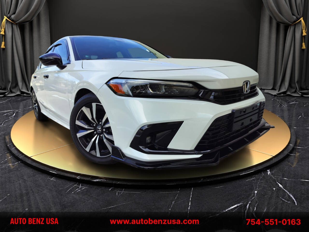 2022 HONDA CIVIC EX - 1