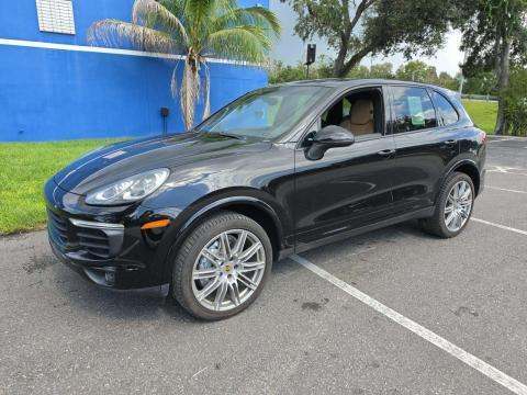 2018 PORSCHE CAYENNE PLATINUM Edition - 1