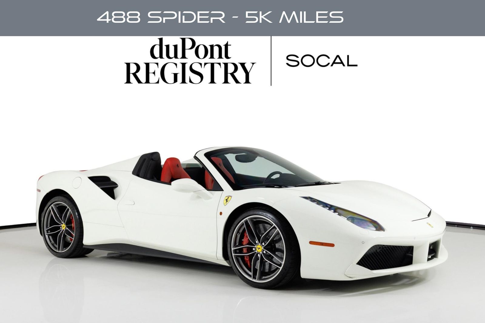 2017 FERRARI 488 Base - 1