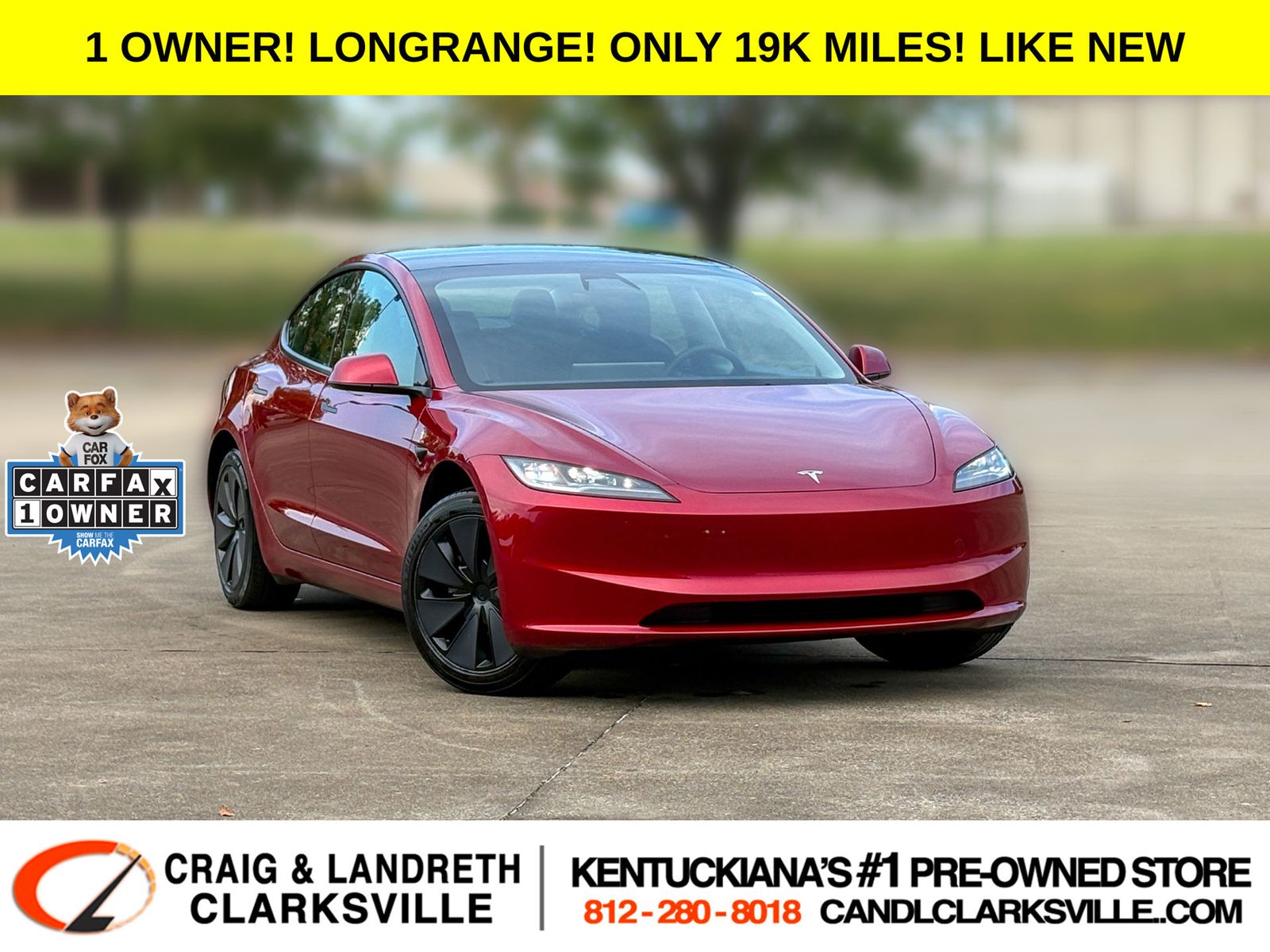 2025 TESLA MODEL 3 LONG Range - 1