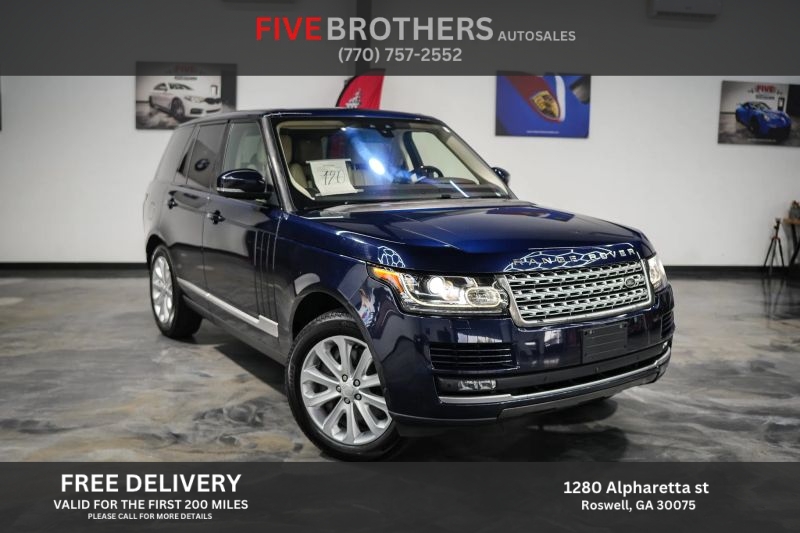 2017 LAND ROVER RANGE ROVER HSE - 1