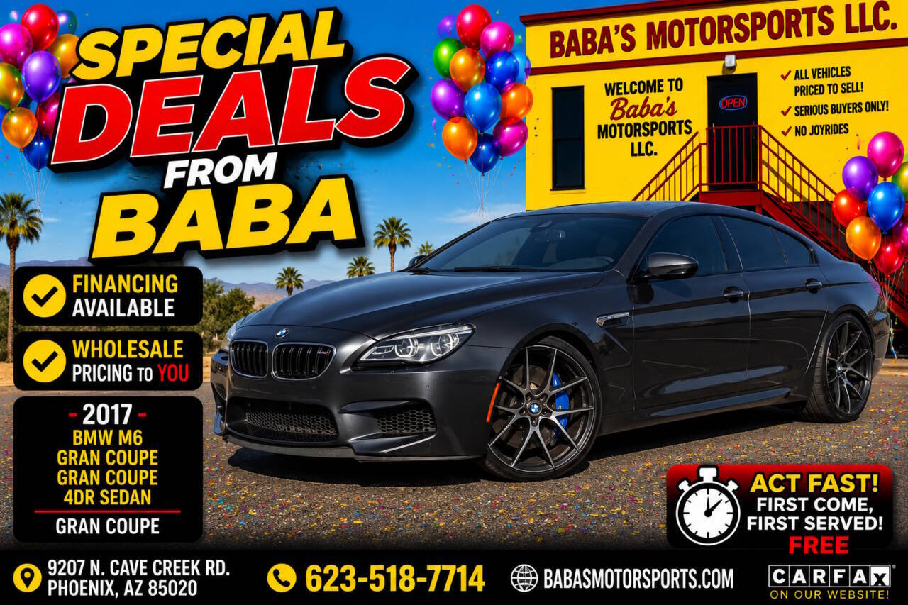 2017 BMW M6 Base - 1