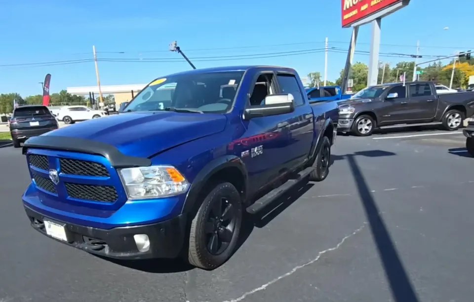 2017 RAM 1500 OUTDOORSMAN CREW CAB SHORT BED - 1