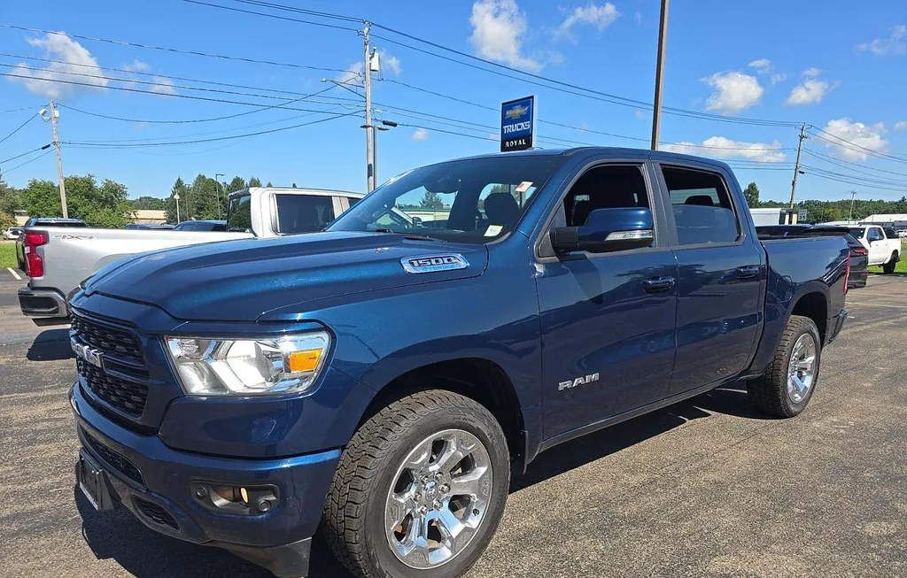 2022 RAM 1500 BIG HORN CREW CAB SHORT BED - 1