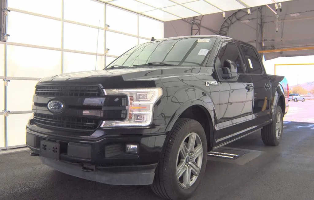 2019 FORD F-150 LARIAT CREW CAB SHORT BED - 1