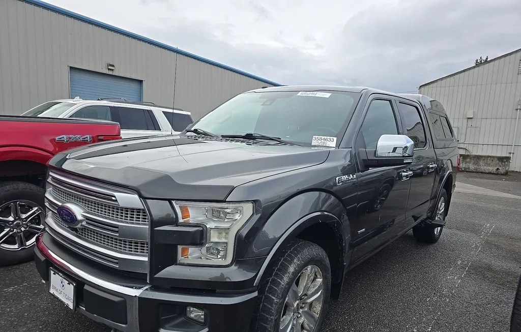 2017 FORD F-150 PLATINUM CREW CAB SHORT BED - 1