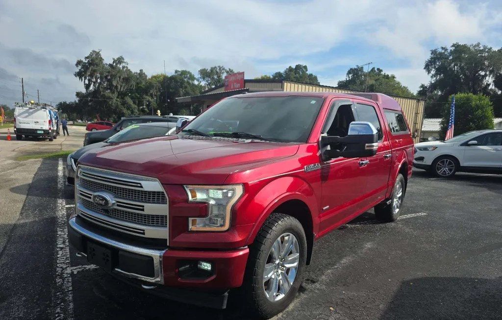 2017 FORD F-150 PLATINUM CREW CAB SHORT BED - 1
