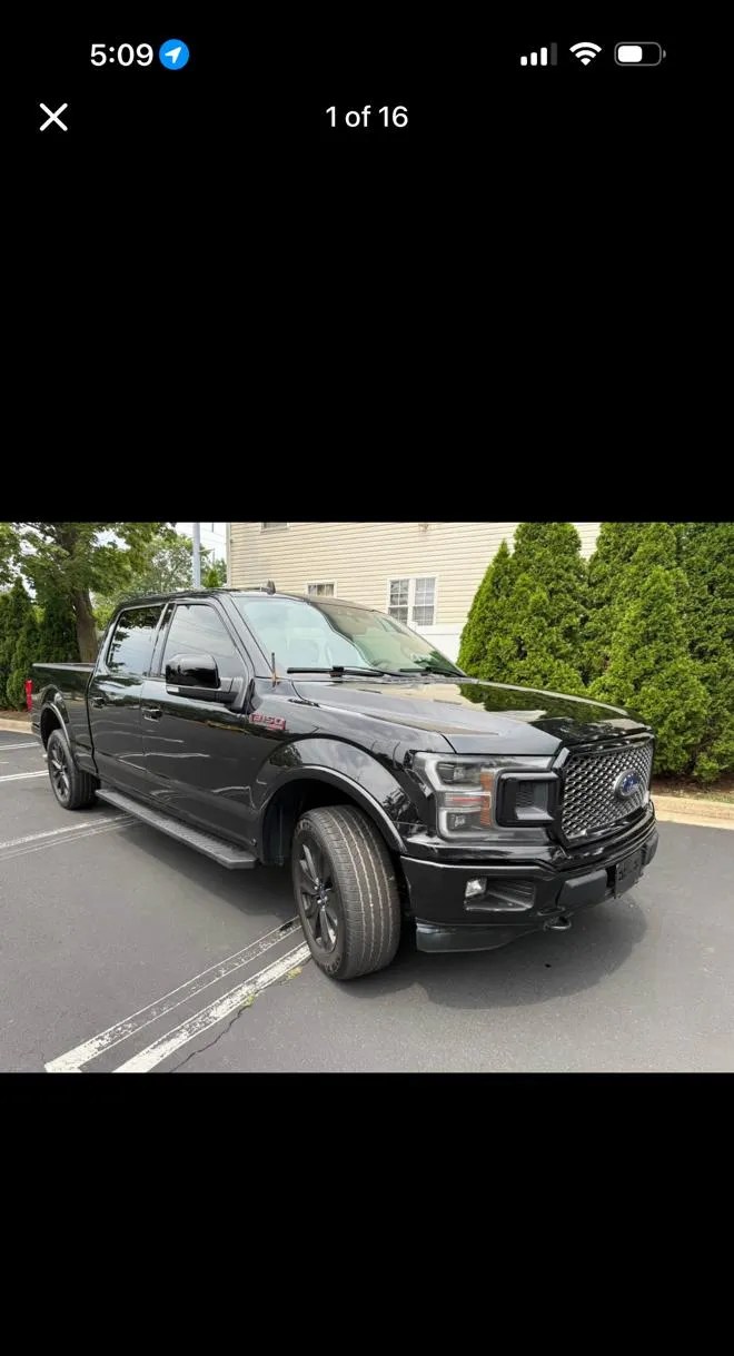 2019 FORD F-150 LARIAT CREW CAB MEDIUM BED - 1