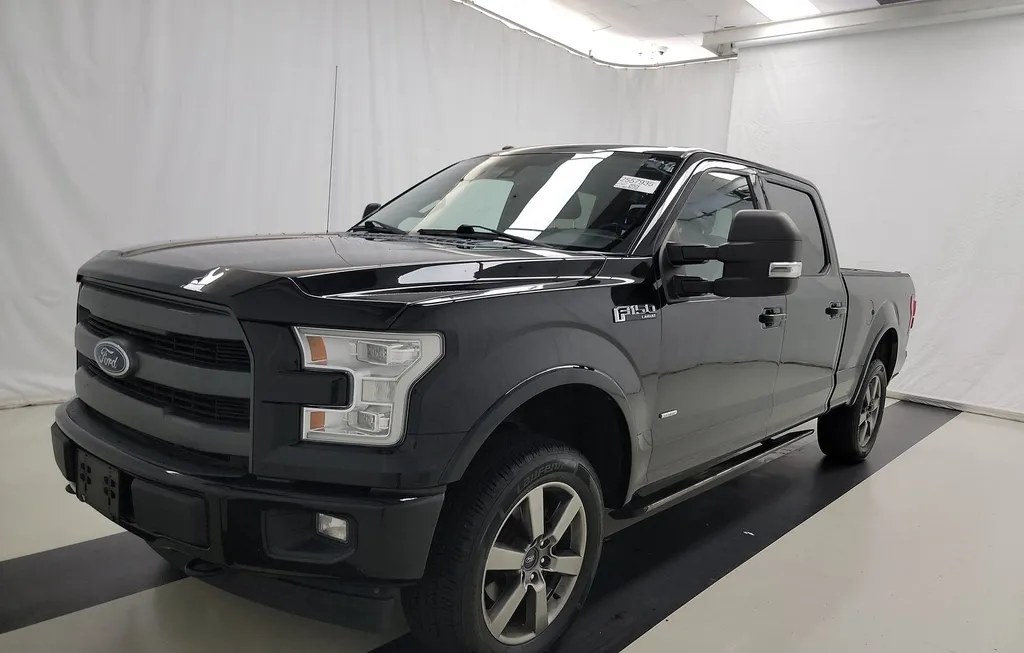 2017 FORD F-150 LARIAT CREW CAB MEDIUM BED - 1