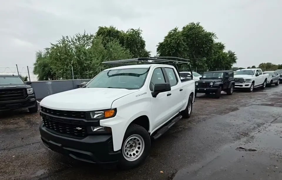 2020 CHEVROLET SILVERADO 1500 WT CREW CAB MEDIUM BED 1WT - 1