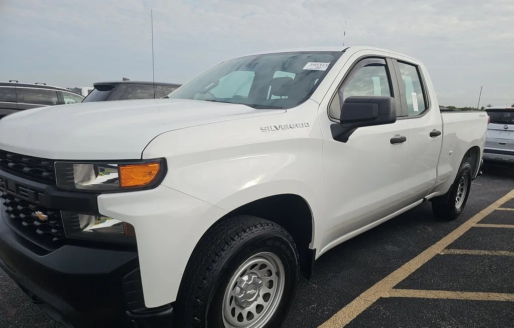 2020 CHEVROLET SILVERADO 1500 WT EXTENDED CAB MEDIUM BED 1WT - 1