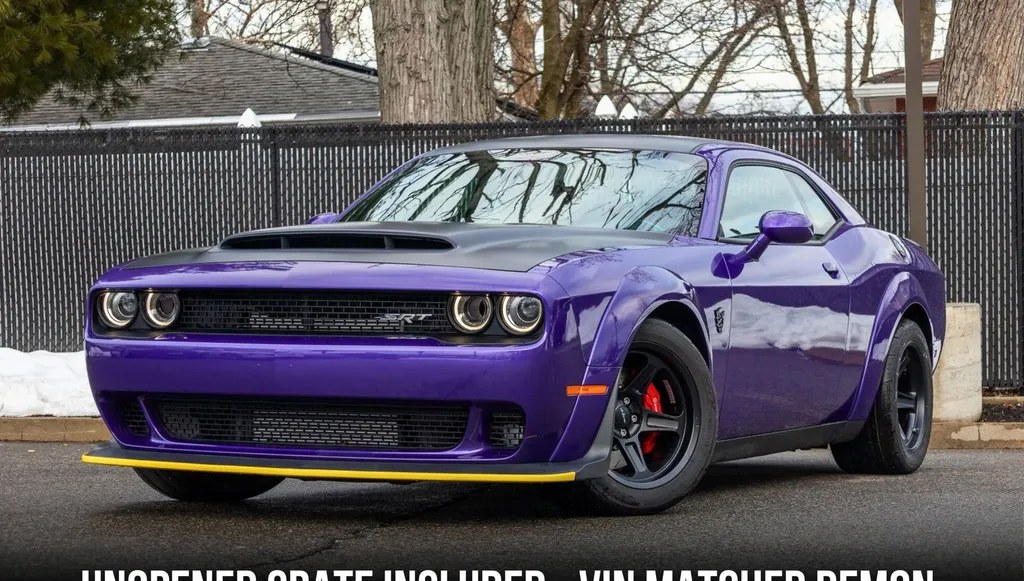 2018 DODGE CHALLENGER SRT DEMON - 1