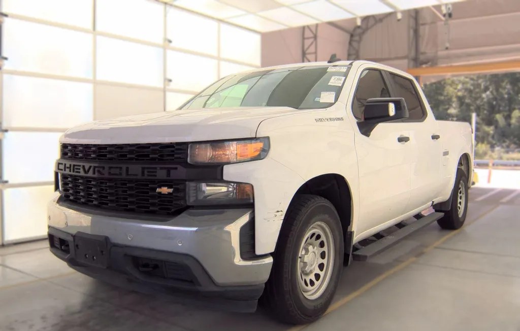 2021 CHEVROLET SILVERADO 1500 WT CREW CAB MEDIUM BED 1WT - 1