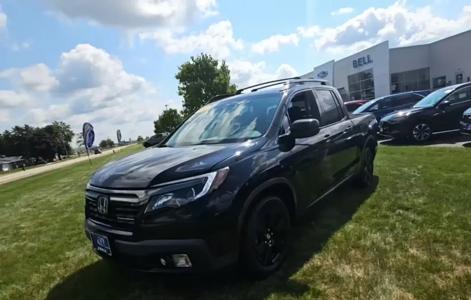 2019 HONDA RIDGELINE BLACK EDITION CREW CAB MEDIUM BED - 1